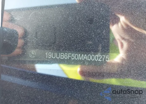 2021 Acura Tlx A-Spec Package z USA, uszkodzony, nr VIN 19UUB6F50MA000275